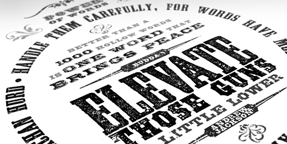 Library of Babel Typographic Book